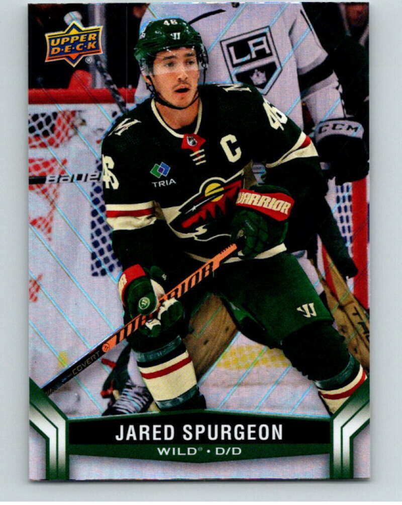 2023-24 Upper Deck Tim Hortons #46 Jared Spurgeon Minnesota Wild Image 1