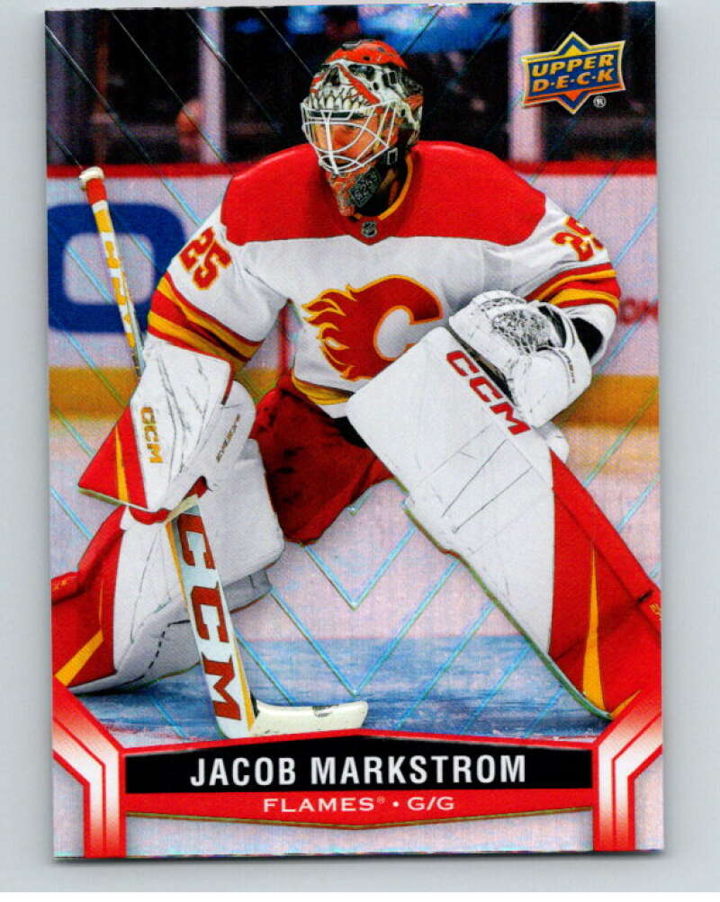 2023-24 Upper Deck Tim Hortons #52 Jacob Markstrom Calgary Flames Image 1