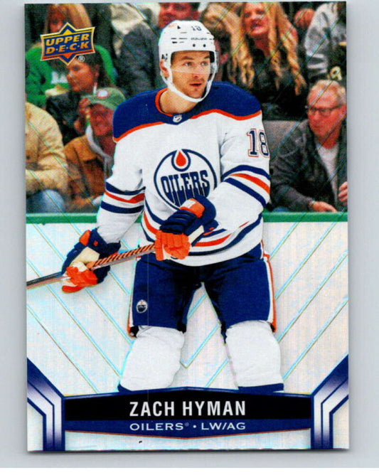 2023-24 Upper Deck Tim Hortons #56 Zach Hyman  Edmonton Oilers  Image 1