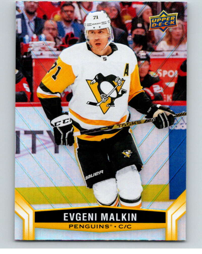 2023-24 Upper Deck Tim Hortons #58 Evgeni Malkin Pittsburgh Penguins Image 1