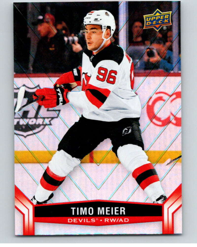 2023-24 Upper Deck Tim Hortons #62 Timo Meier New Jersey Devils Image 1