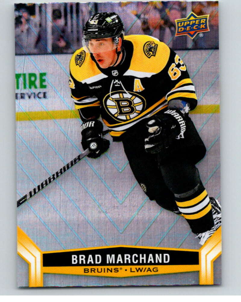 2023-24 Upper Deck Tim Hortons #63 Brad Marchand Boston Bruins Image 1