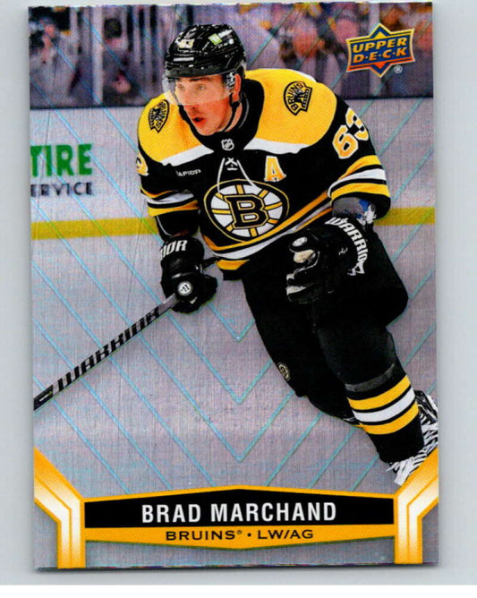 2023-24 Upper Deck Tim Hortons #63 Brad Marchand  Boston Bruins  Image 1
