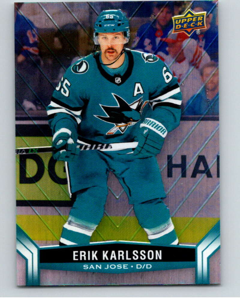 2023-24 Upper Deck Tim Hortons #65 Erik Karlsson San Jose Sharks Image 1