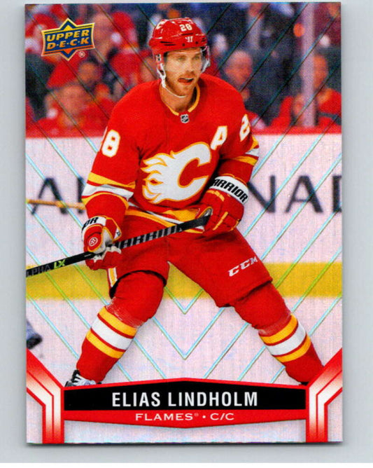 2023-24 Upper Deck Tim Hortons #85 Elias Lindholm  Calgary Flames  Image 1