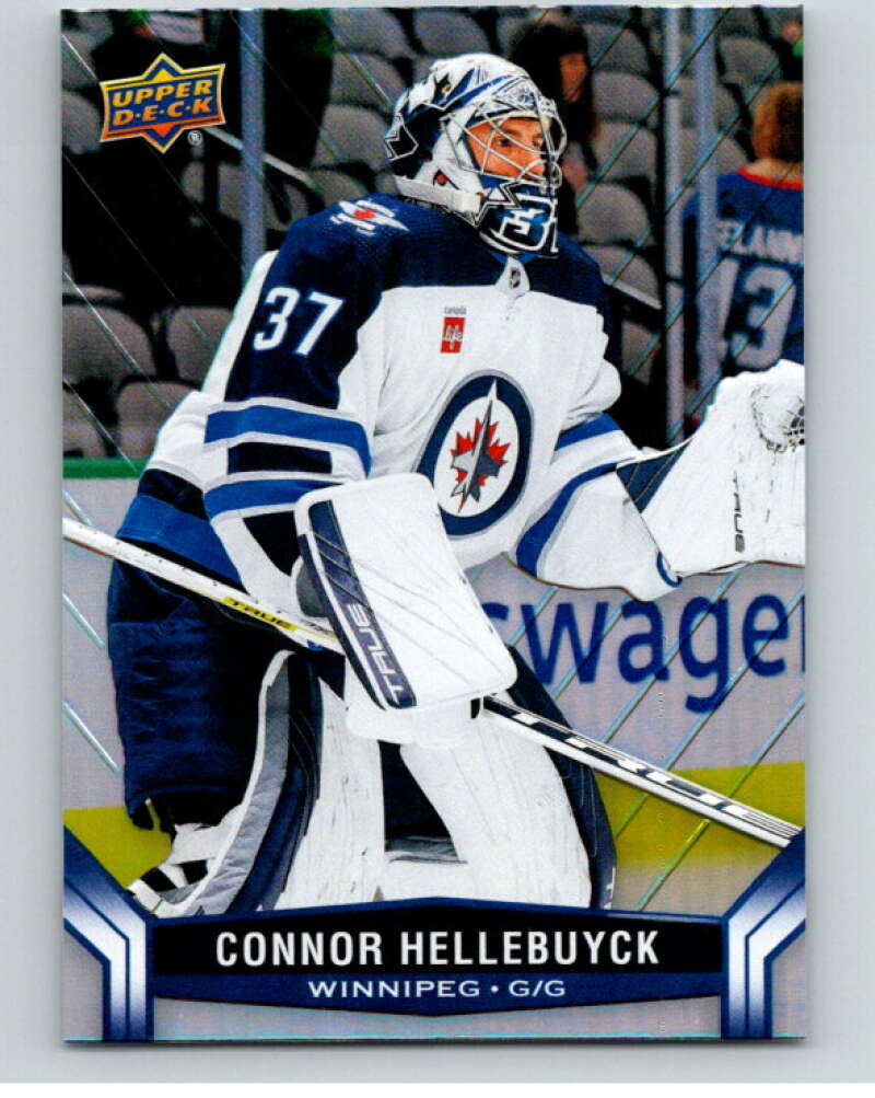 2023-24 Upper Deck Tim Hortons #89 Connor Hellebuyck Winnipeg Jets Image 1