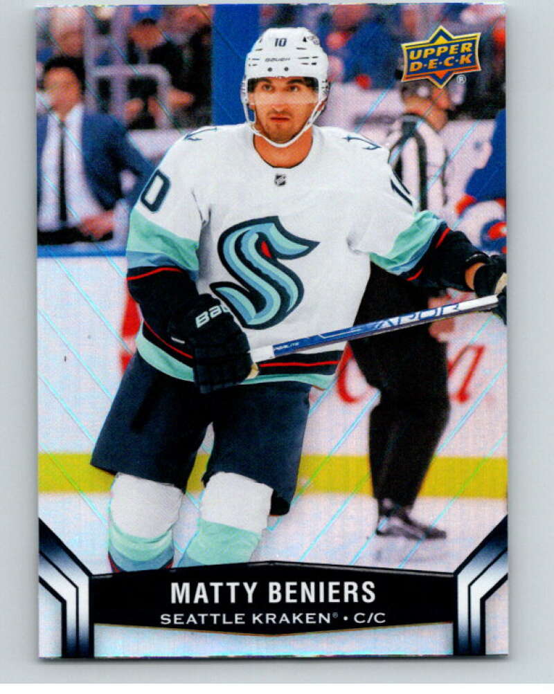 2023-24 Upper Deck Tim Hortons #90 Matty Beniers  Seattle Kraken  Image 1