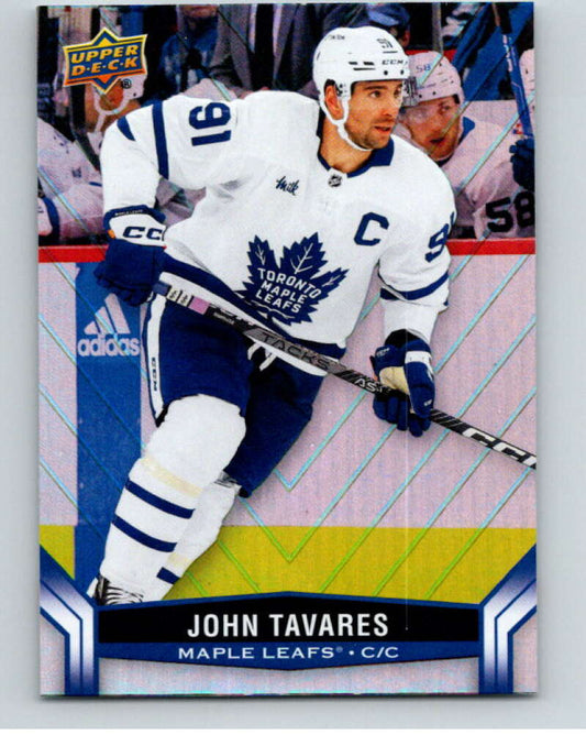 2023-24 Upper Deck Tim Hortons #91 John Tavares  Toronto Maple Leafs  Image 1