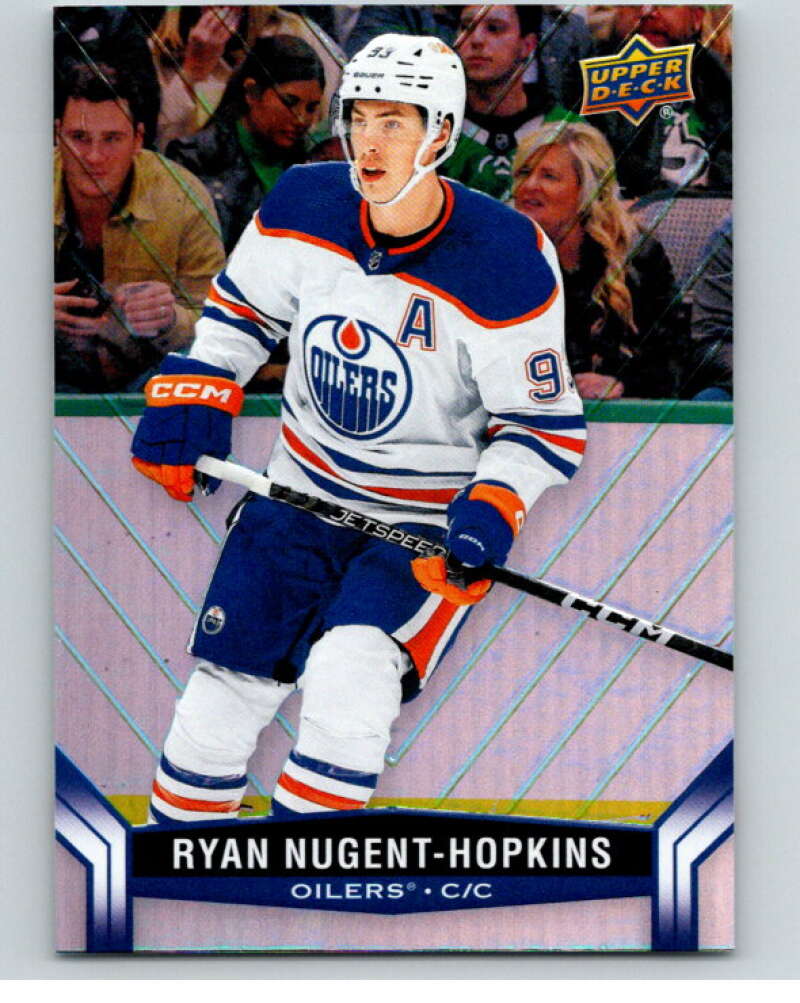 2023-24 Upper Deck Tim Hortons #93 Ryan Nugent-Hopkins Edmonton Oilers Image 1