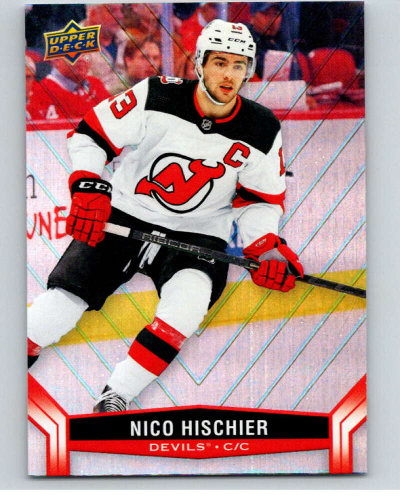 2023-24 Upper Deck Tim Hortons #94 Nico Hischier New Jersey Devils Image 1