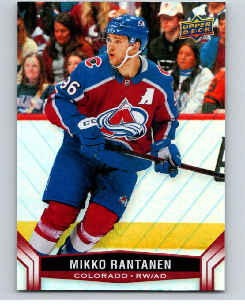 2023-24 Upper Deck Tim Hortons #96 Mikko Rantanen  Colorado Avalanche  Image 1