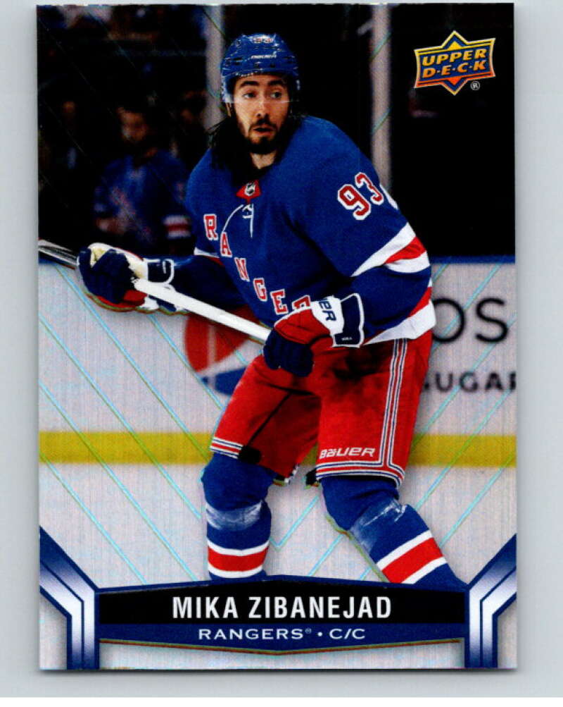 2023-24 Upper Deck Tim Hortons #111 Mika Zibanejad New York Rangers Image 1