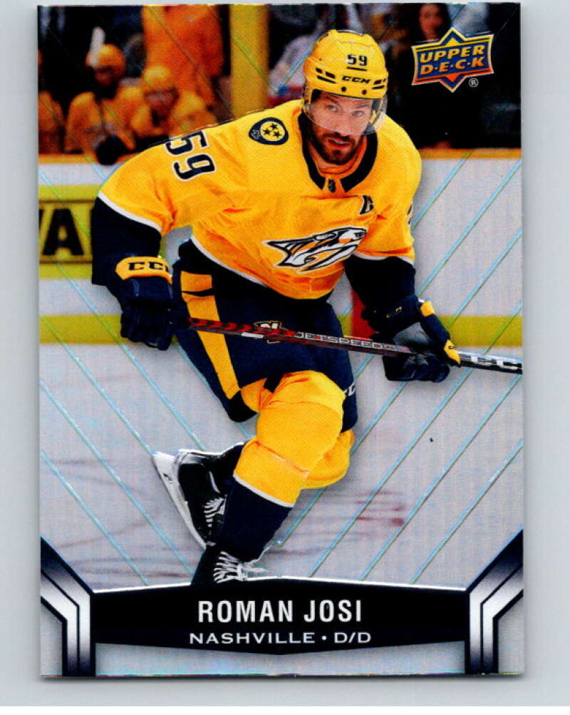 2023-24 Upper Deck Tim Hortons #113 Roman Josi Nashville Predators Image 1