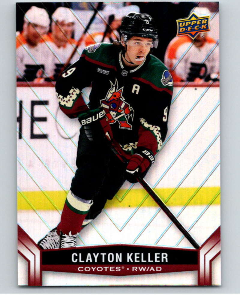 2023-24 Upper Deck Tim Hortons #115 Clayton Keller Arizona Coyotes Image 1