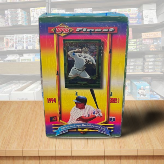 1994 Topps Finest Series 1 Sealed Baseball Hobby Box - 24 Pack Box Image 1