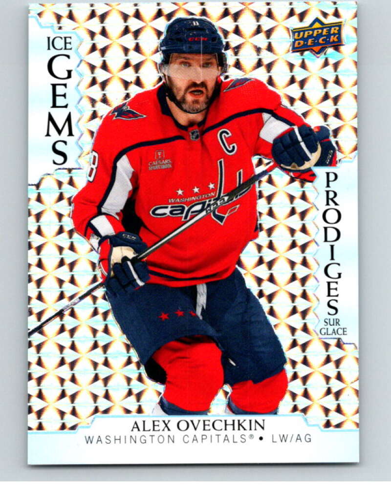 2023-24 Upper Deck Tim Hortons Ice Gems #IG-2 Alex Ovechkin V96413 Image 1
