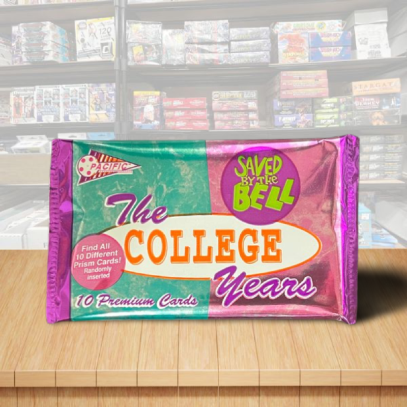 1994 Pacific Saved By the Bell College Years Cards Sealed Hobby Pack Image 1