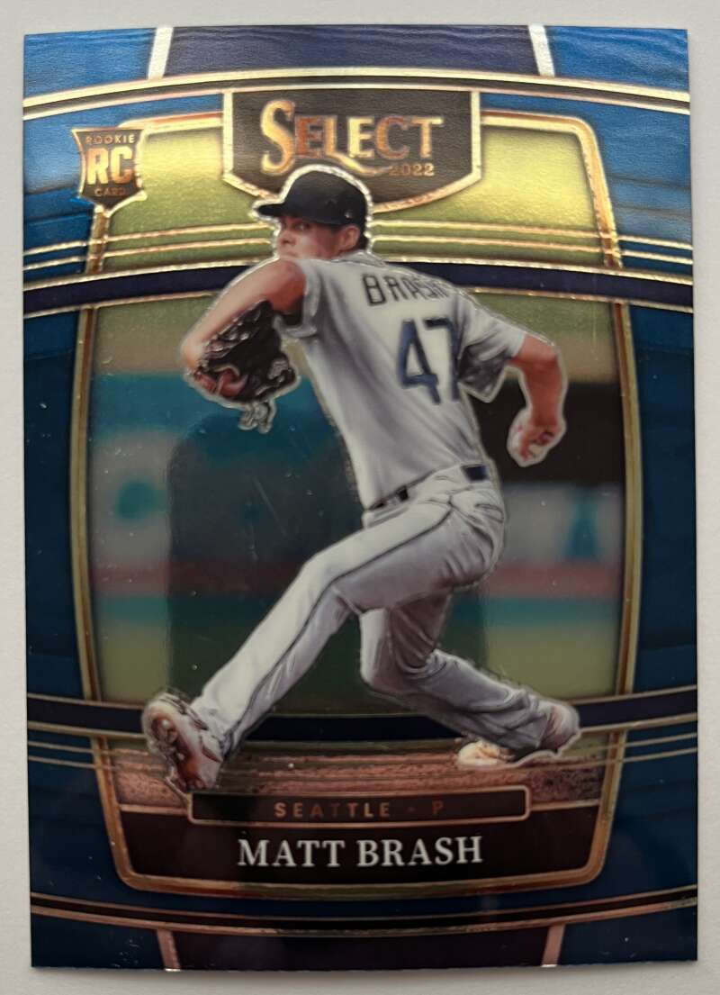 2022 Select Baseball Blue #1 Matt Brash V96418 Image 1