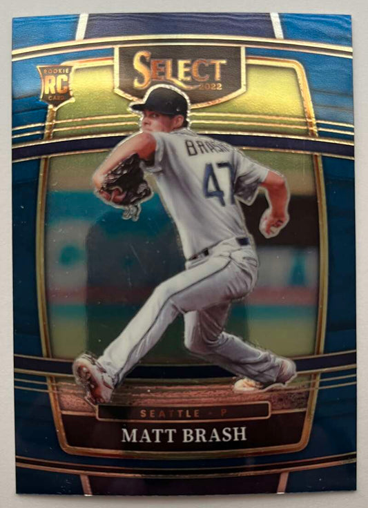 2022 Select Baseball Blue #1 Matt Brash   V96418 Image 1