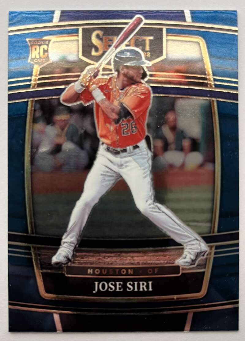 2022 Select Baseball Blue #3 Jose Siri Houston V96419 Image 1