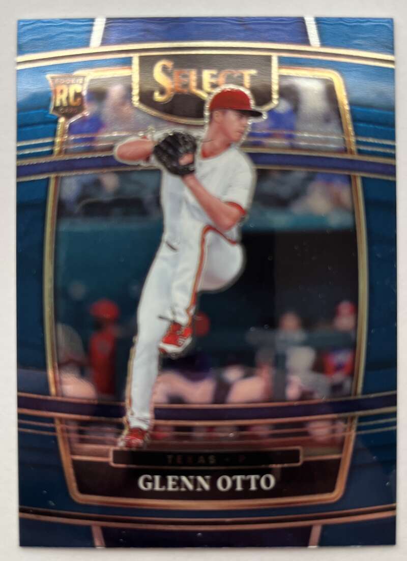 2022 Select Baseball Blue #6 Glenn Otto Texas V96422 Image 1