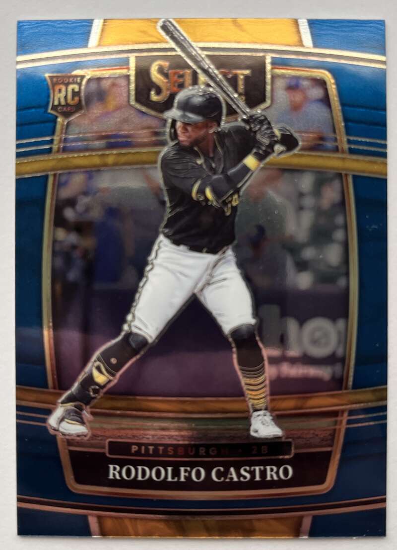 2022 Select Baseball Blue #7 Rodolfo Castro Pittsburgh V96423 Image 1