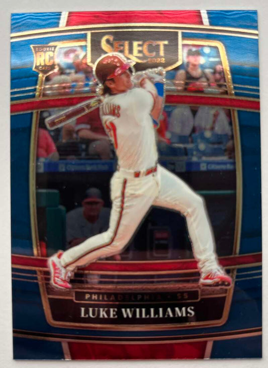 2022 Select Baseball Blue #8 Luke Williams   V96424 Image 1