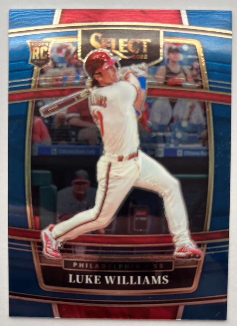2022 Select Baseball Blue #8 Luke Williams V96425 Image 1