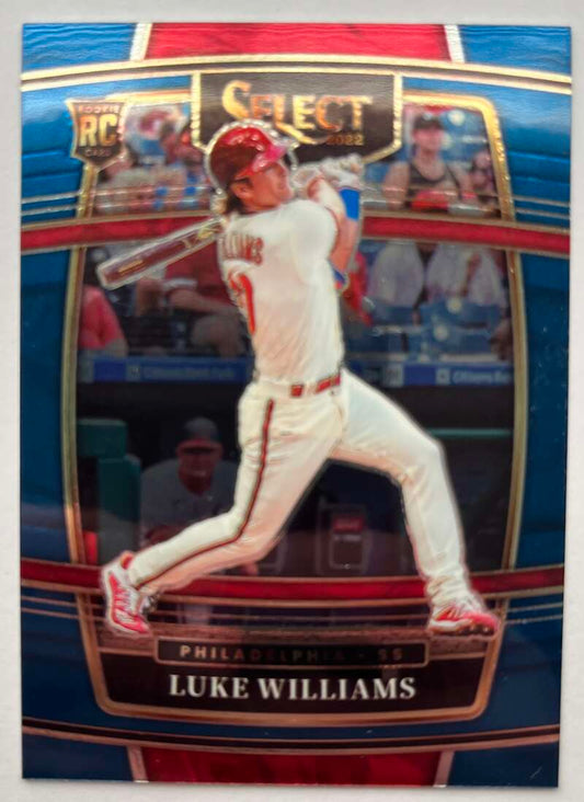 2022 Select Baseball Blue #8 Luke Williams   V96425 Image 1