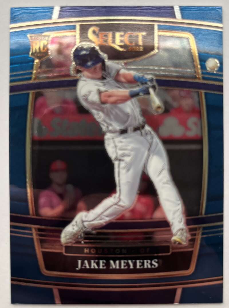 2022 Select Baseball Blue #12 Jake Meyers Houston V96431 Image 1