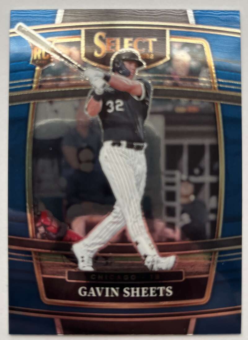 2022 Select Baseball Blue #15 Gavin Sheets Chicago V96436 Image 1