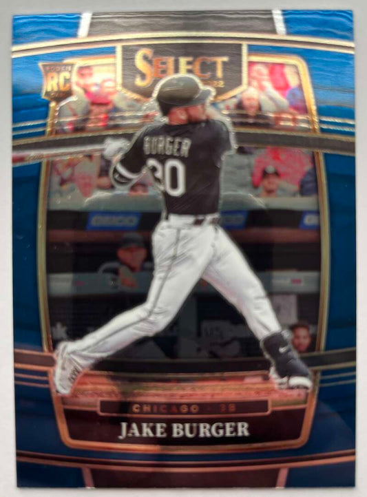 2022 Select Baseball Blue #17 Jake Burger  Chicago   V96438 Image 1