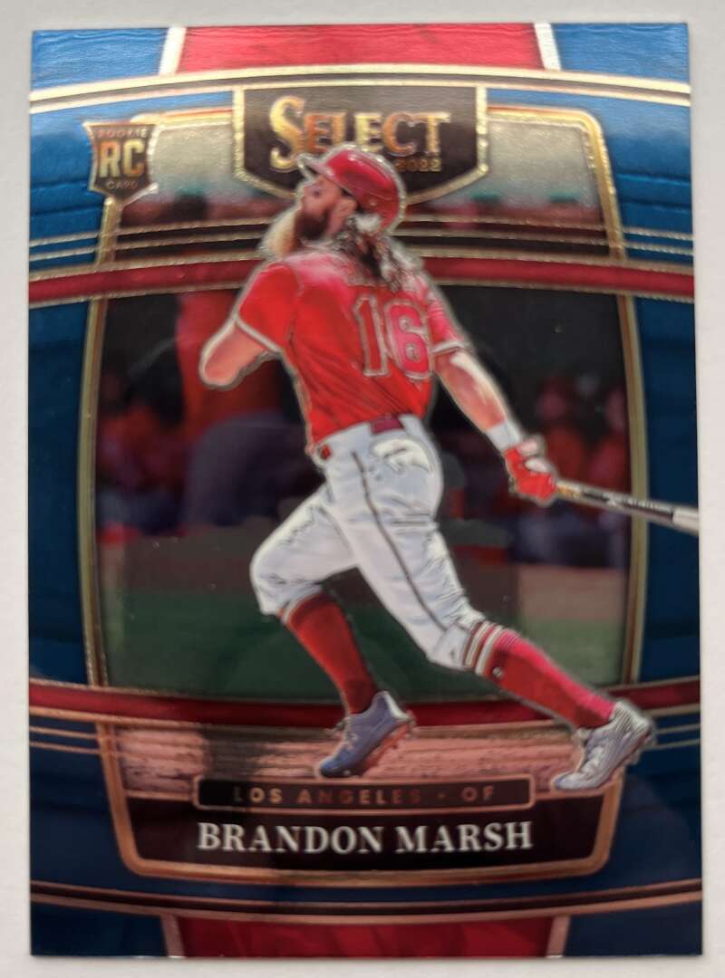 2022 Select Baseball Blue #21 Brandon Marsh  Los Angeles  V96440 Image 1