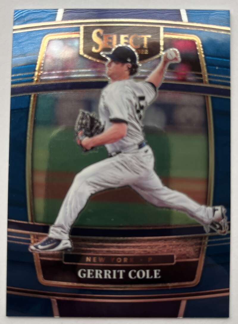 2022 Select Baseball Blue #27 Gerrit Cole  New York  V96448 Image 1