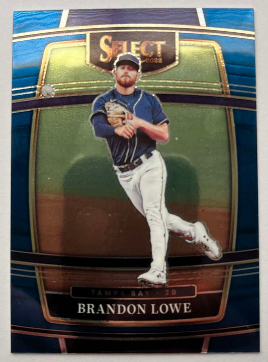 2022 Select Baseball Blue #33 Brandon Lowe  Tampa Bay  V96455 Image 1