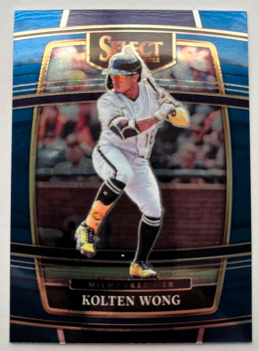 2022 Select Baseball Blue #37 Kolten Wong   V96458 Image 1