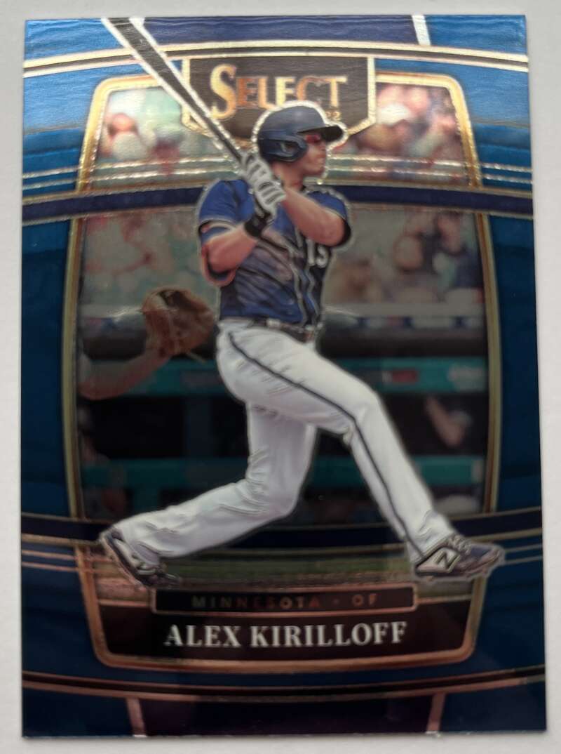 2022 Select Baseball Blue #38 Alex Kirilloff Minnesota V96459 Image 1