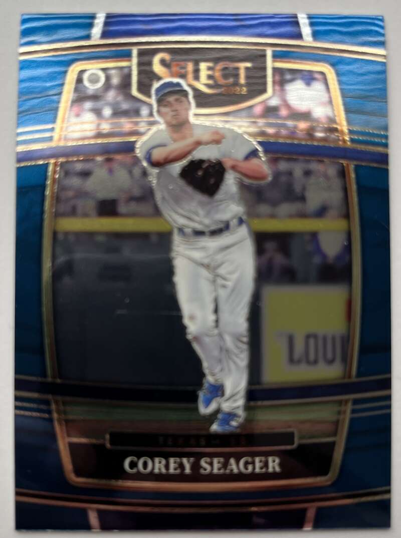 2022 Select Baseball Blue #41 Corey Seager Texas V96461 Image 1