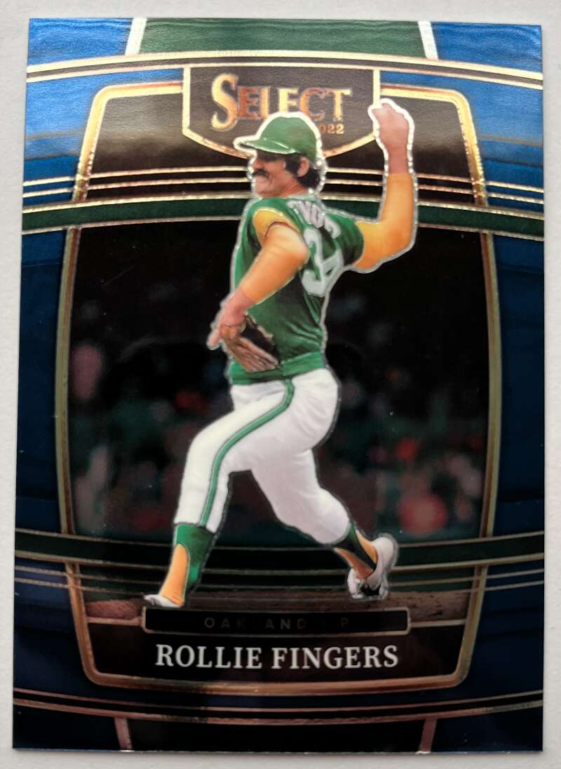 2022 Select Baseball Blue #43 Rollie Fingers Oakland A's V96463 Image 1