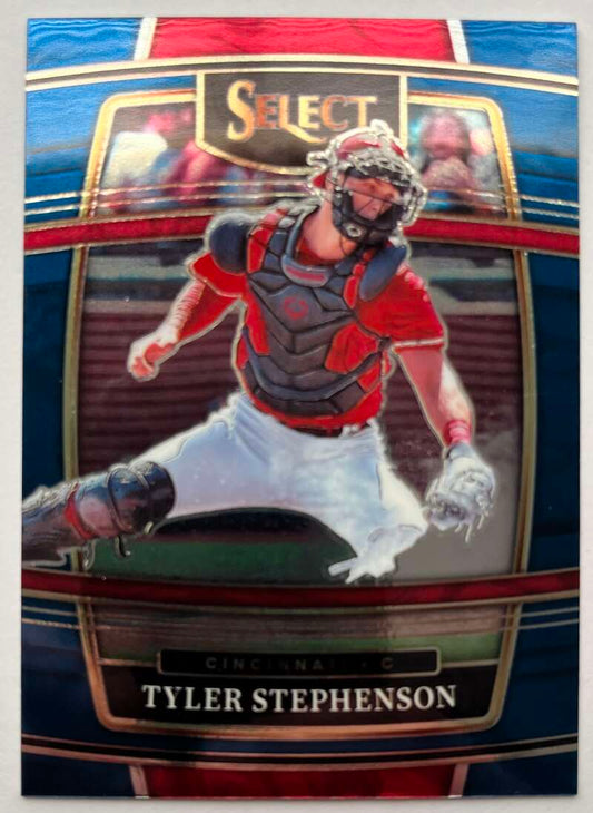 2022 Select Baseball Blue #48 Tyler Stephenson  Cincinnati  V96467 Image 1