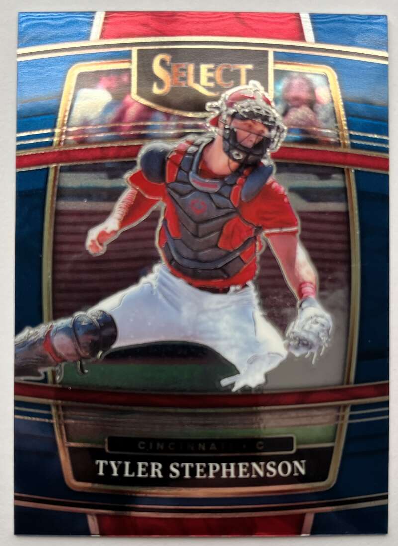2022 Select Baseball Blue #48 Tyler Stephenson Cincinnati V96467 Image 1