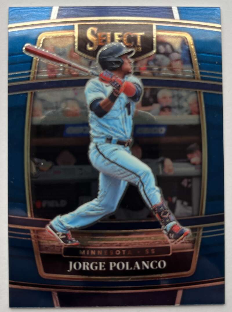 2022 Select Baseball Blue #50 Jorge Polanco Minnesota V96470 Image 1