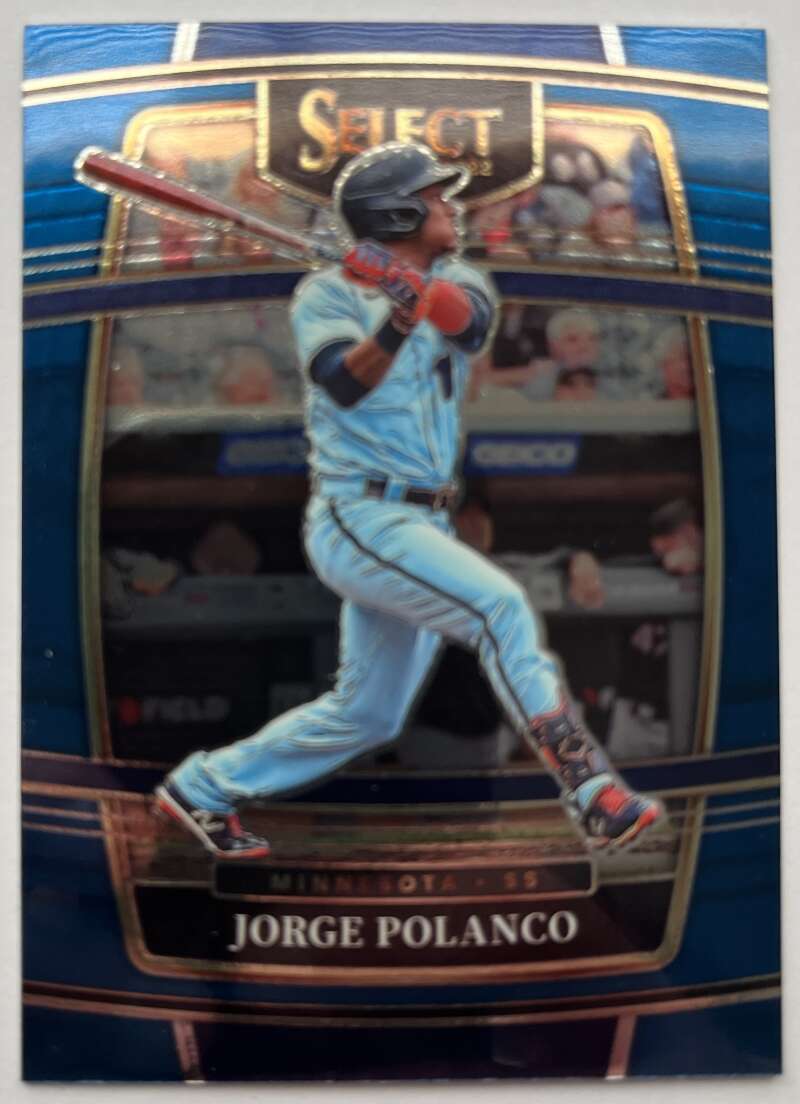 2022 Select Baseball Blue #50 Jorge Polanco Minnesota V96471 Image 1