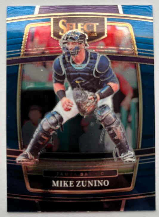 2022 Select Baseball Blue #56 Mike Zunino  Tampa Bay  V96477 Image 1
