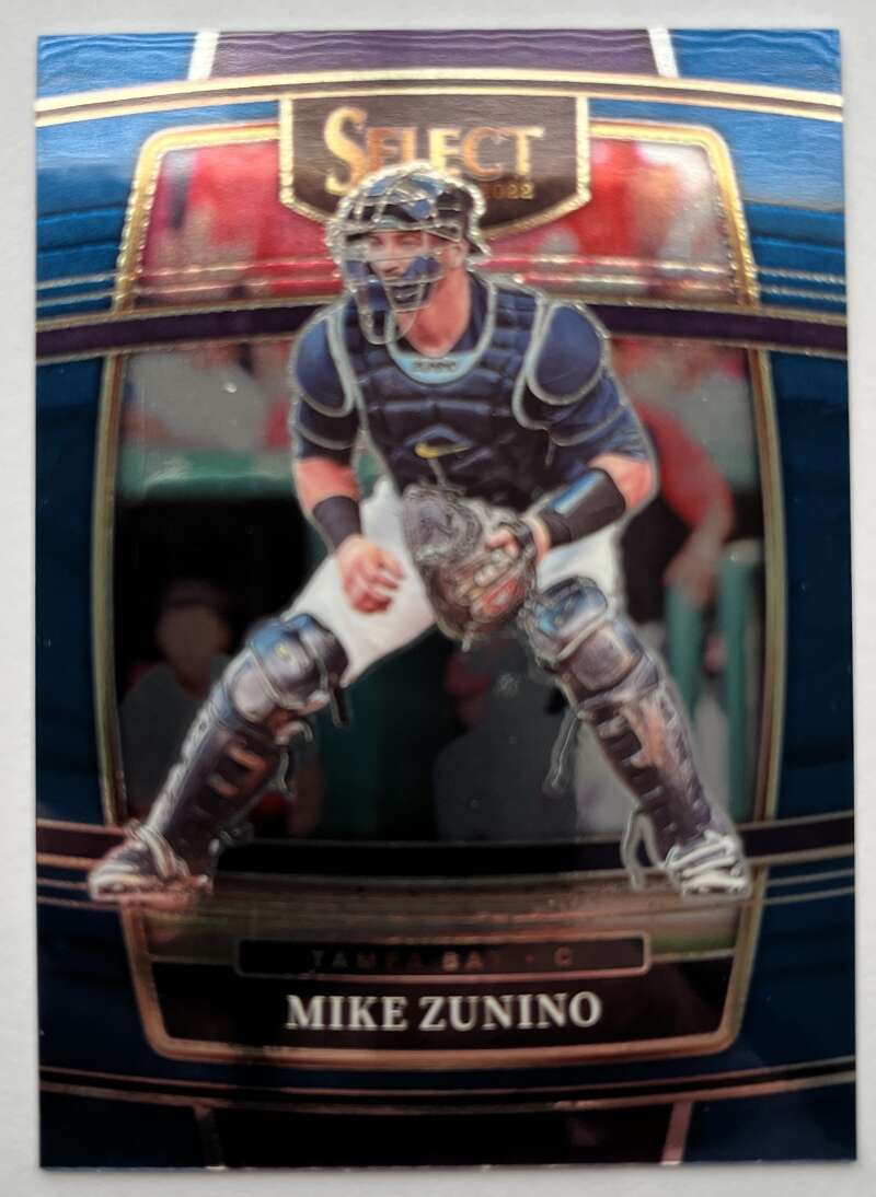 2022 Select Baseball Blue #56 Mike Zunino Tampa Bay V96477 Image 1