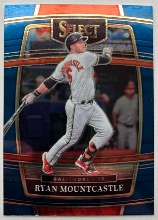 2022 Select Baseball Blue #63 Ryan Mountcastle  Baltimore  V96481 Image 1
