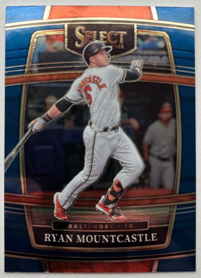 2022 Select Baseball Blue #63 Ryan Mountcastle Baltimore V96481 Image 1