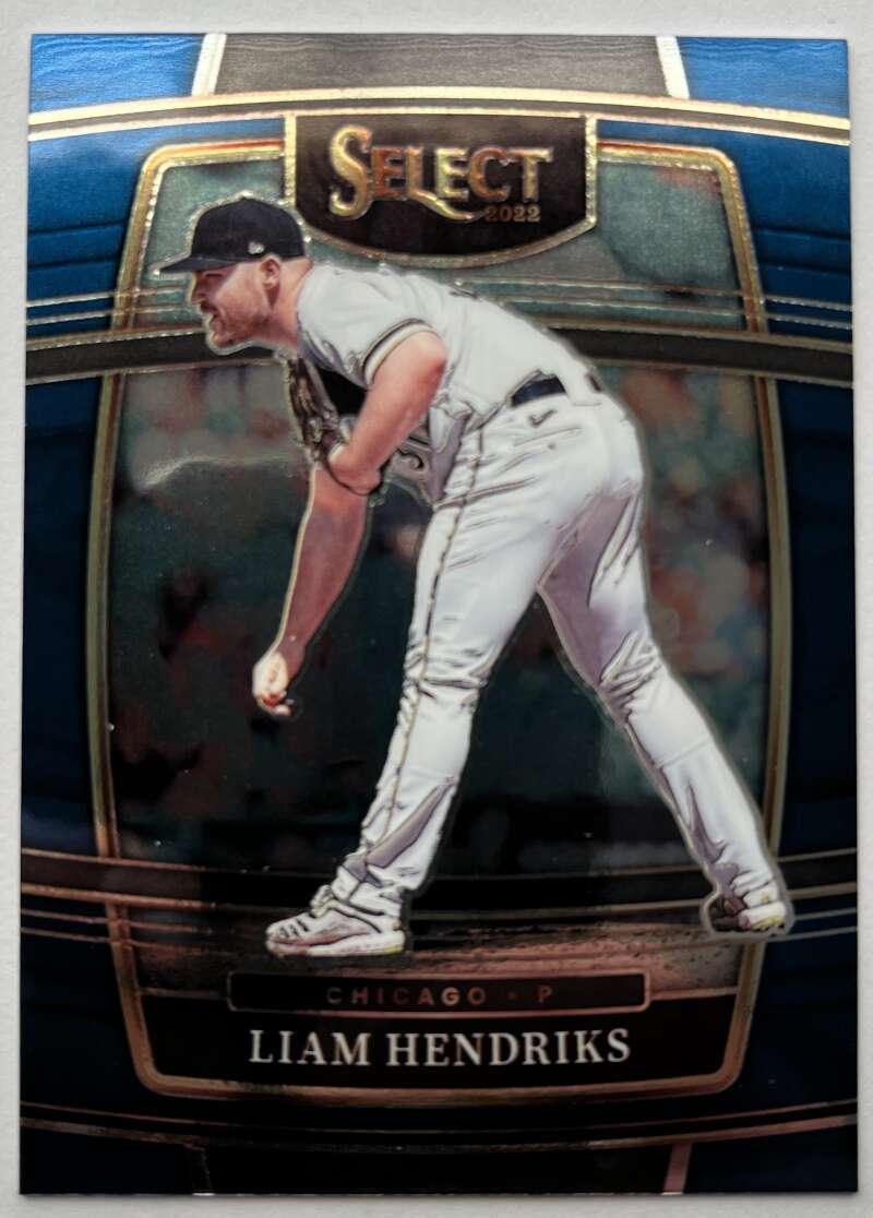 2022 Select Baseball Blue #64 Liam Hendriks Chicago V96482 Image 1