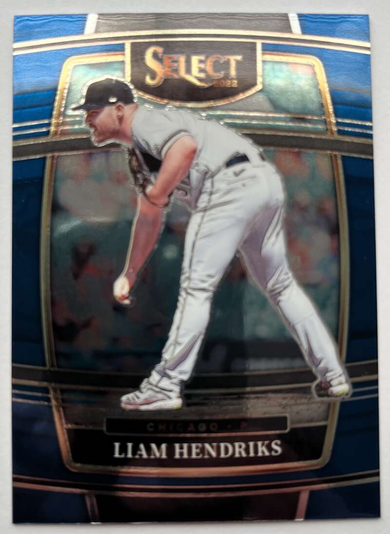 2022 Select Baseball Blue #64 Liam Hendriks Chicago V96483 Image 1