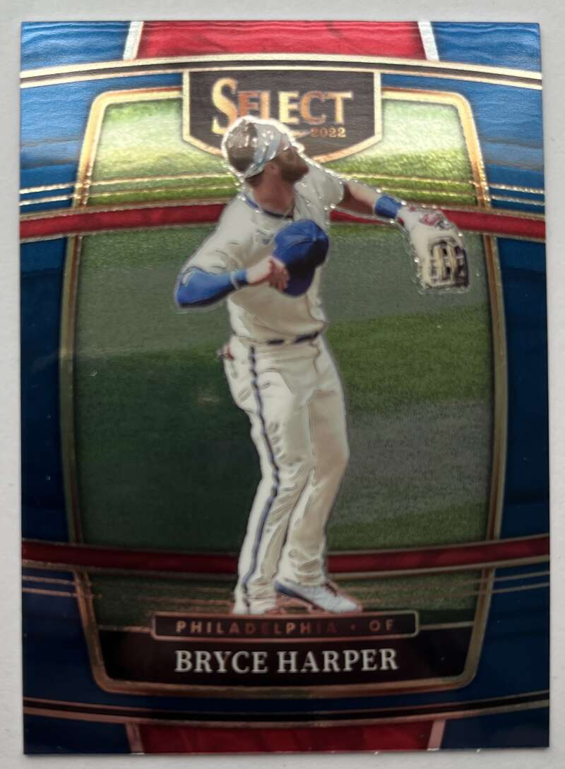 2022 Select Baseball Blue #74 Bryce Harper V96491 Image 1